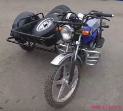Боковой прицеп для мотоцикла (мопеда)
